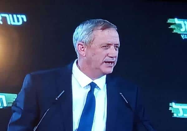 גנץ הכריז על ריצה לראשות הממשלה: לא יכהן בישראל ראש ממשלה עם כתב אישום