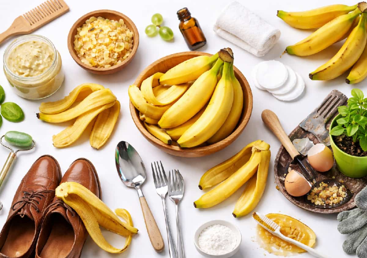 מסיכת שיער, הלבנת שיניים ואפילו דשן: הסודות שמסתתרים בקליפת בננה