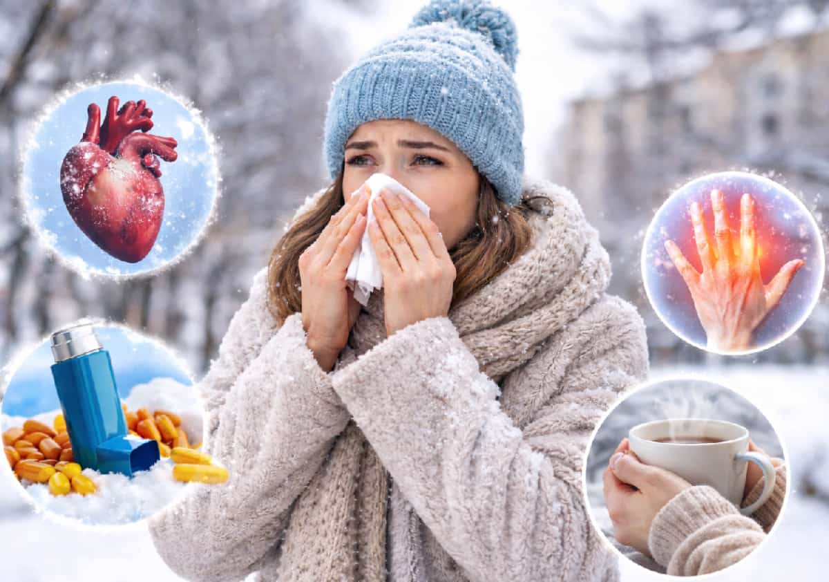 הטמפרטורות צונחות והבעיות הבריאותיות מחמירות: כך תגנו על הגוף בחורף