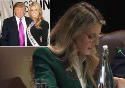 מיס קליפורניה לשעבר הודחה מוועדת הבית הלבן אחרי שהתגלתה כאנטישמית