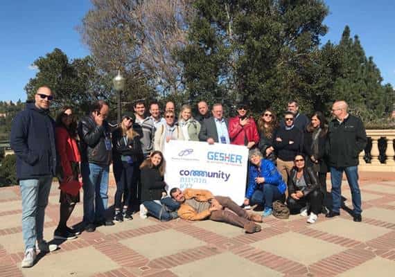 משלחת גשר במרכז שפר של ה- IAC