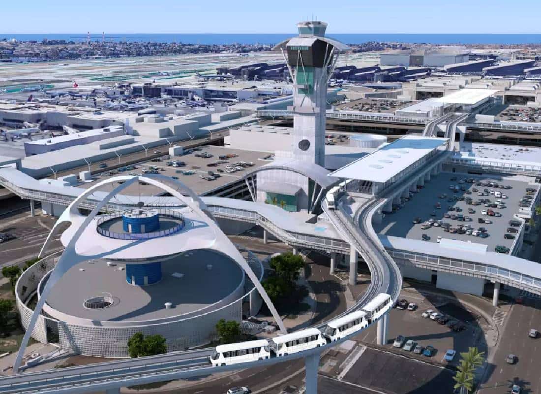 סוף סוף: נמל התעופה LAX יתחבר לרכבת הקלה של לוס אנג'לס