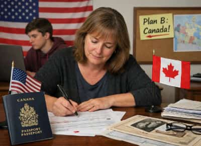 דרכון קנדי כפתח מילוט: האמריקאים מגלים מחדש את השכנה מצפון ונוהרים לקבל אזרחות