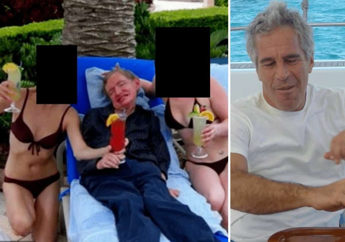 מסמכי אפשטיין חושפים: סטיבן הוקינג באי הפרטי