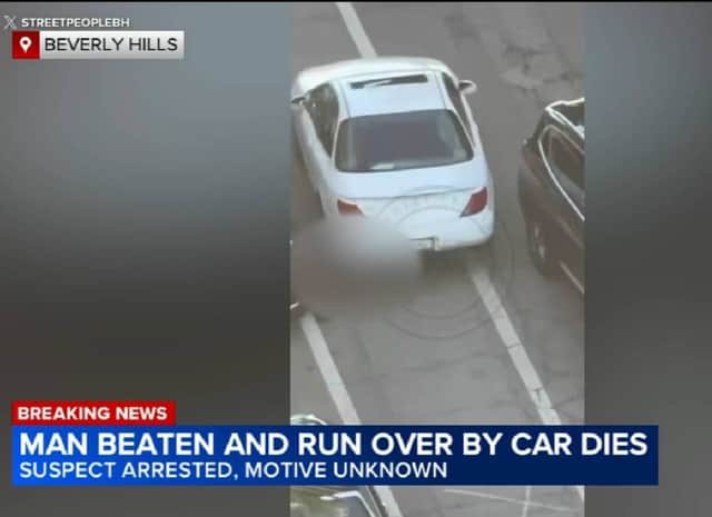 לוס אנג'לס: רצח לאור יום בברלי הילס - ויכוח הסלים לאלימות קיצונית וגבר נמחץ למוות לעיני עוברי אורח 