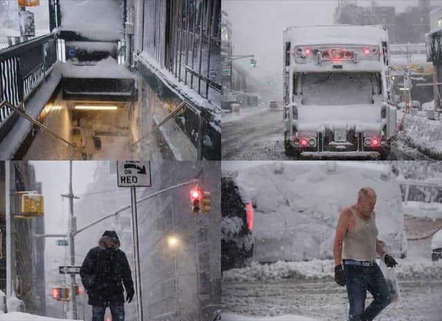 ניו יורק קפאה: סופת הענק שהפכה את העיר שאינה ישנה לעיר רפאים