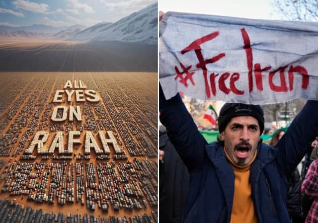 בין המבצע ברפיח למחאות באיראן: המספרים שממחישים עד כמה העולם אובססיבי לישראל